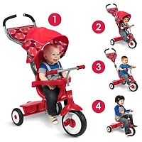 Radio Flyer - Deluxe 4 en 1 Trike - Rouge - Notre exclusivité