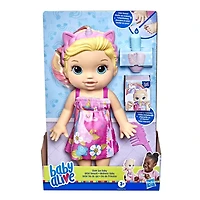 Baby Alive poupée Bébé beauté 32,5 cm à baigner, thème licorne