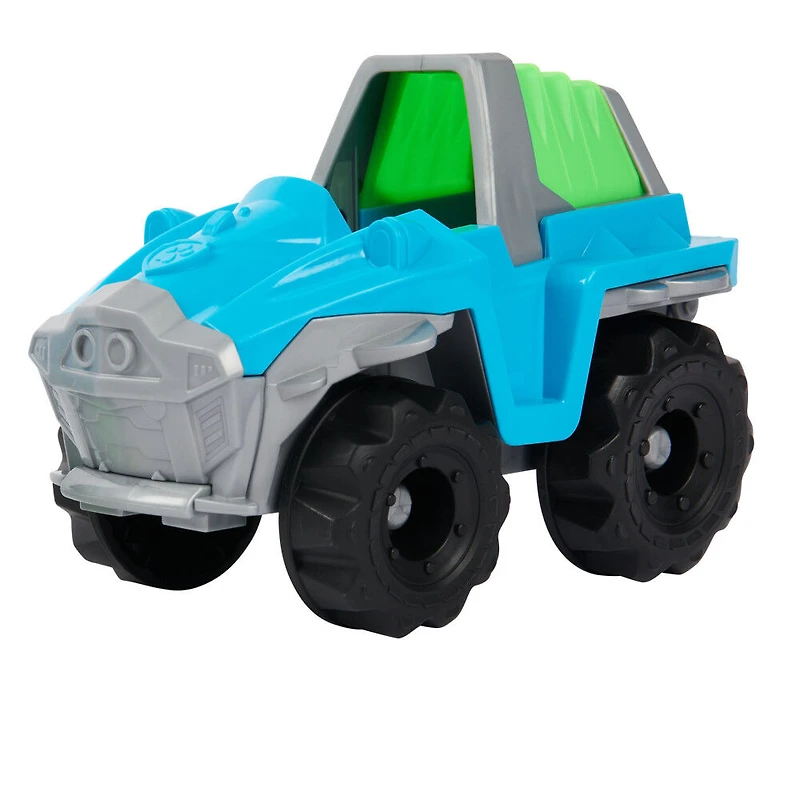 PAW Patrol, Rex Rescue Vehicle, Camion avec figurine articulée à collectionner, jouets respectueux de la planète