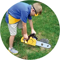 ALEX Workshop - Power Chainsaw With Goggles