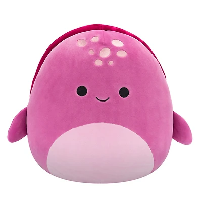 Squishmallows 12" Plush - Tudor - Maroon Leatherback Turtle