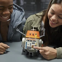 Star Wars Chatter Back Chopper, Star Wars Animatronic Toys for Kids, 40+ Sound & Movement Combos