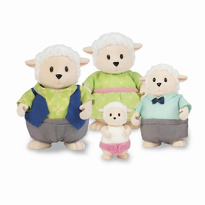 Snipadoodles Moutons, Li'l Woodzeez, Ensemble de petites figurines de moutons