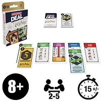 Jeu de cartes Monopoly Deal : Harry Potter