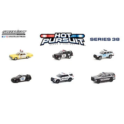 1:64 Hot Pursuit Série 38 - L'assortiment peut varier