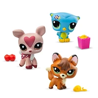 Trios d'animaux Littlest Pet Shop S3 - Animaux de la forêt