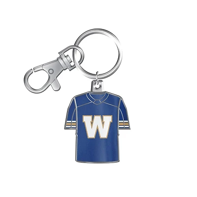 Porte-clés logo des Winnipeg Bluebombers de la LCF