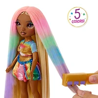 Rainbow High Hair Chalk & Style Meline - Rainbow & Gold 11" Doll