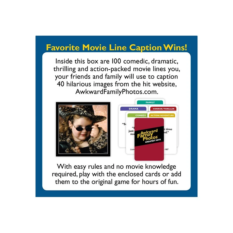 All Things Equal Awkward Family Photos Greatest Hits: Expansion #1 Card Game - English Edition