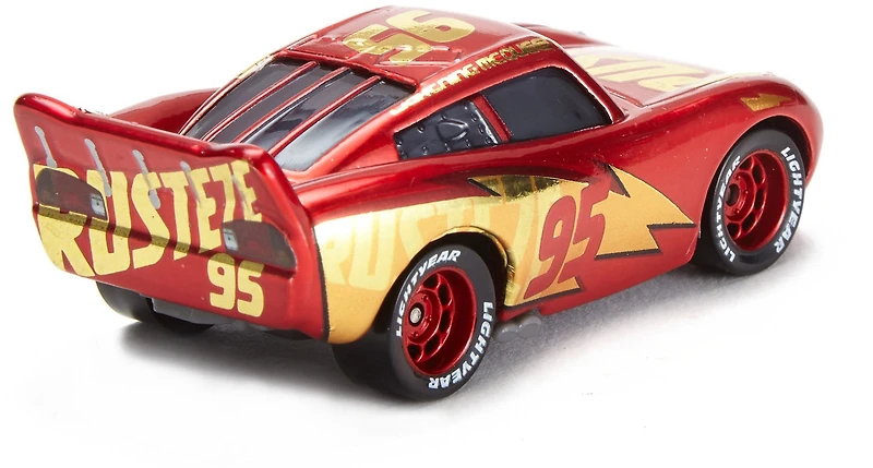 Disney/Pixar Les Bagnoles 3 - Véhicule en métal moulé sous pression - Flash McQueen Rust- eze Racing Center. - Édition anglaise
