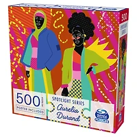 500-Piece Jigsaw Puzzle, Artist Spotlight Series Aurelia Durand, Together, by Spin Master Puzzles - English Edition