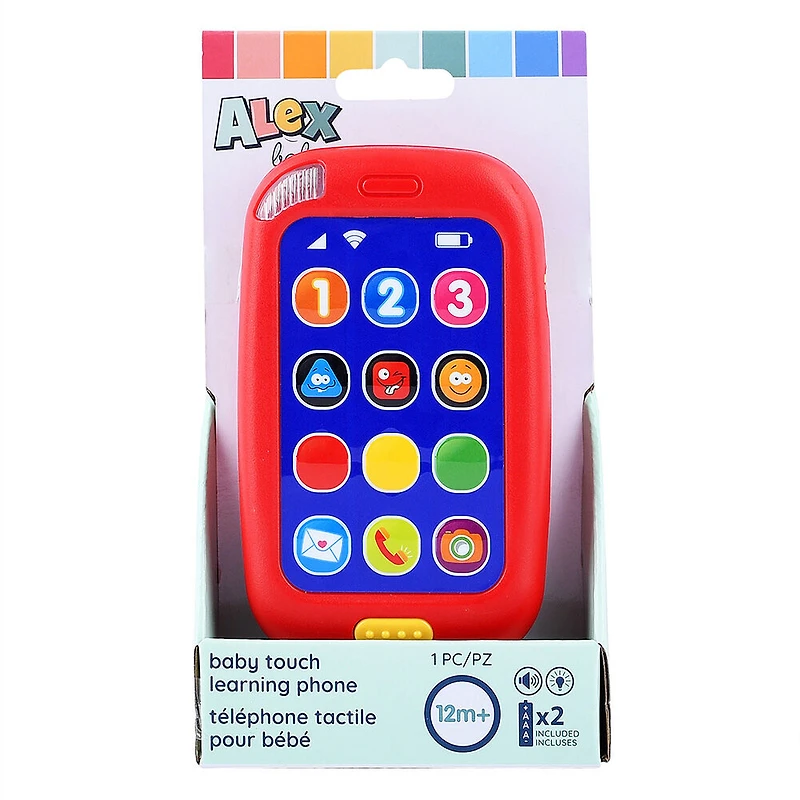 ALEX - Téléphone D'Apprentissage Baby Touch