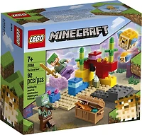 LEGO Minecraft Le récif corallien 21164 (92 pièces)