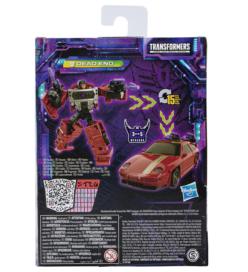 Transformers Toys Generations Legacy Deluxe Dead End Action Figure, 5.5-inch