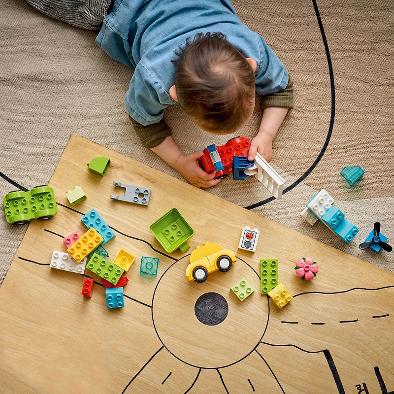 LEGO DUPLO My First Creative Vehicles Building Toy for Toddlers, Boys & Girls, Ages 1.5+ - 10474