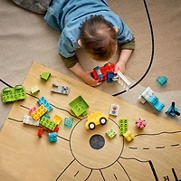 LEGO DUPLO My First Creative Vehicles Building Toy for Toddlers, Boys & Girls, Ages 1.5+ - 10474