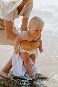 Copper Pearl Serviette À Capuchon En Tricot Kai