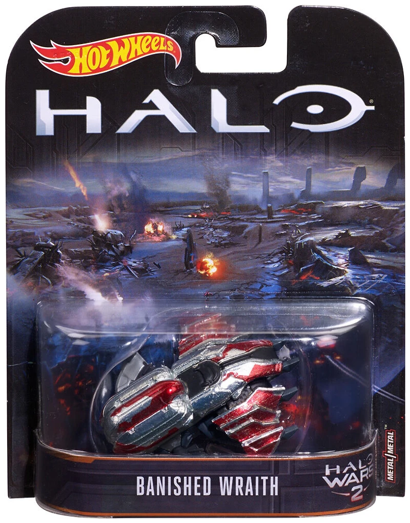 Hot Wheels - Halo Wars 2 - Véhicule Wraith Banished