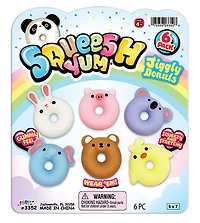 Squeesh Yum Jiggly Donuts Asst. - Édition anglaise - 1 par commande, la couleur peut varier (Chacun vendu séparément, sélectionné au hasard)
