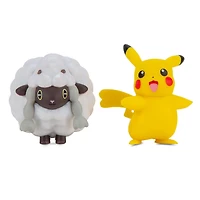 Pokémon - Battle Figure 2-Pack - Female Pikachu & Wooloo