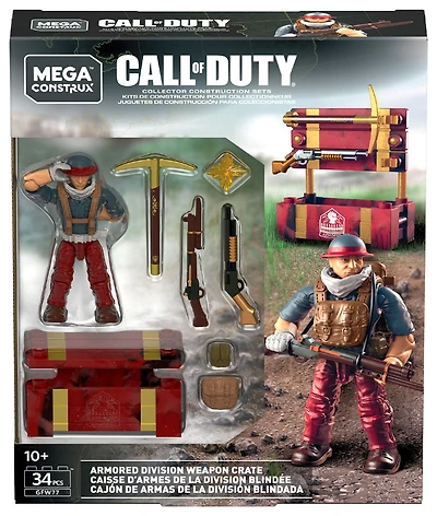 Mega Construx - Call of Duty - Caisse d'équipement soldat - Division blindée