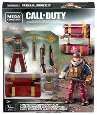 Mega Construx - Call of Duty - Caisse d'équipement soldat - Division blindée