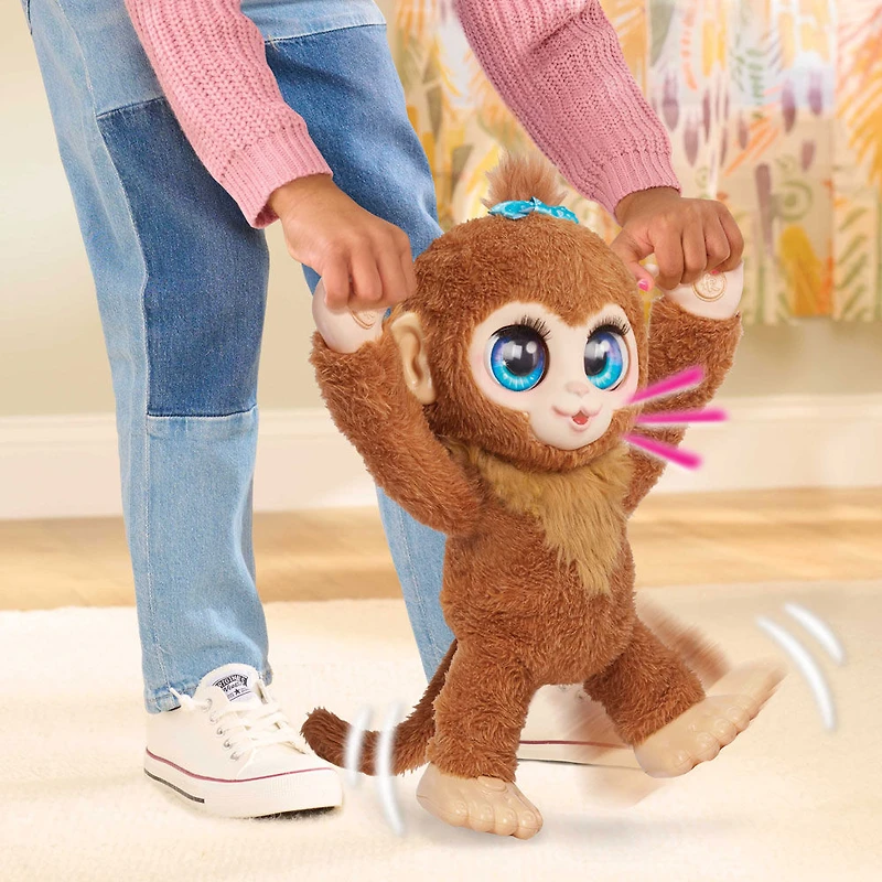 furReal Peanut the Playful Monkey Interactive Toy