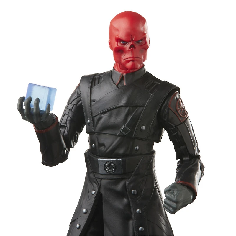Marvel Legends Series, série What If, figurine de collection Red Skull de 15 cm MCU Disney+, 1 accessoire et 1 pièce Build-a-Figure