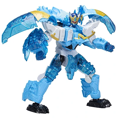 Power Rangers Dino Ptera Freeze Zord, Zord robot dinosaure avec système d'assemblage pour combiner Zord Link
