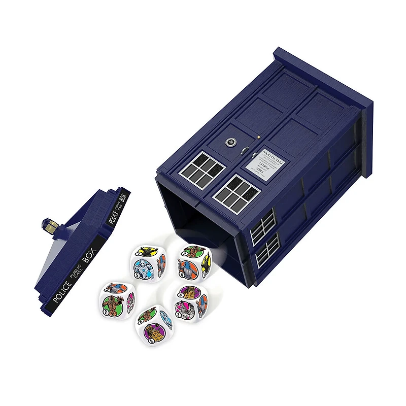 USAopoly YAHTZEE: Doctor Who TARDIS 60th Anniversary - Édition anglaise