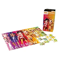 Rainbow High, Puzzle de 100 pièces avec boîte verticale pour rangement facile, pour les enfants à partir de 4 ans