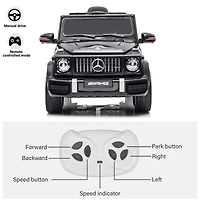 Voltz Toys Mercedes-Benz AMG G64 avec télécommande, noir