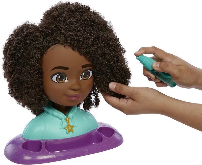 Karma's World - Tête à coiffer de poupée Karma