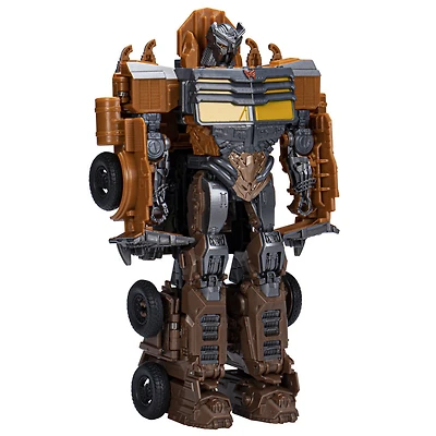Transformers: Rise of the Beasts, figurine Buzzworthy Bumblebee Smash Changer Scourge de 22,5 cm - Notre exclusivité