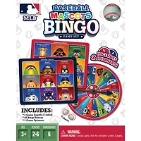 Masterpieces Puzzle Company MLB League Mascots Bingo jeu de plateau - Édition anglaise