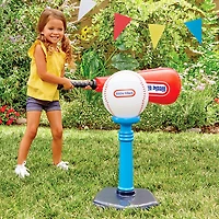 Jeu de T ball Little TikesMD Totally Huge SportsMC avec grosse balle gonflable de base-ball, gros bâton gonflable de base-ball et tee en plastique