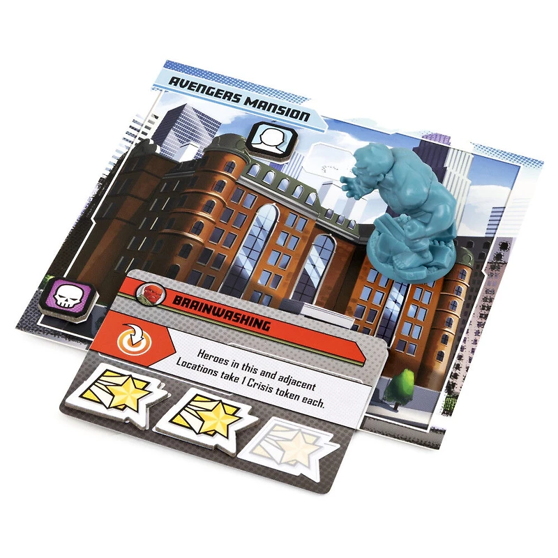 Marvel United, Jeu de cartes stratégique coopératif de super-héros, pour les adultes et les enfants à partir de 8 ans