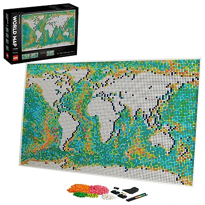 LEGO ART World Map 31203 (11695 pieces)