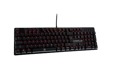 Clavier Primus Ballista 100T Rouge Silencieux