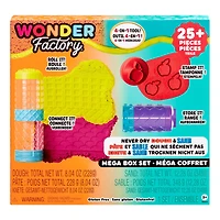 Wonder Factory Never Dry Dough & Sand Mega Box Set