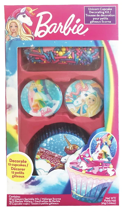 BARBIE Cupcake Deco Kit