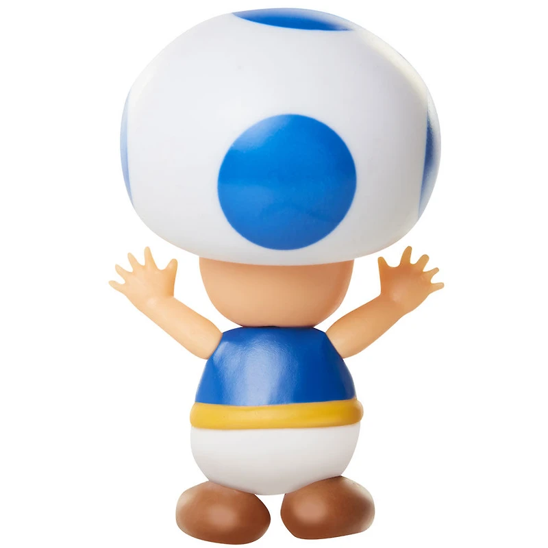 Personnage Nintendo 2,5po avec articulation limitée - Vague 23 - Crapaud Bleu
