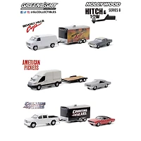 1:64 Hollywood Hitch & Tow Séries 8 - Les couleurs et les motifs peuvent varier - une par commande