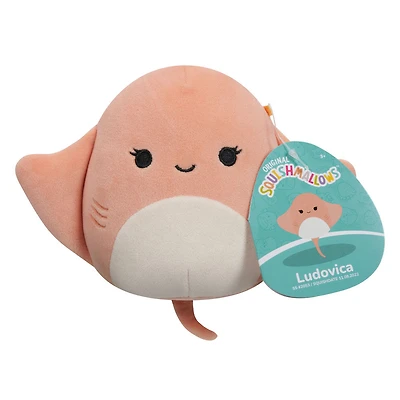 Squishmallows 5" - Raie Corail Ludovica
