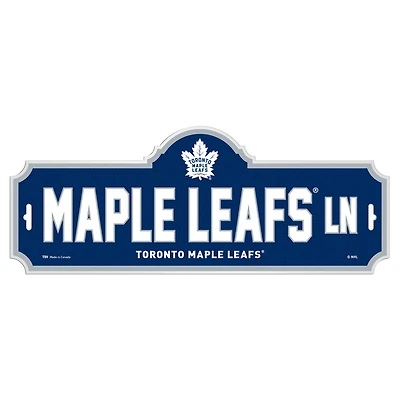 NHL Toronto Maple Leafs street sign