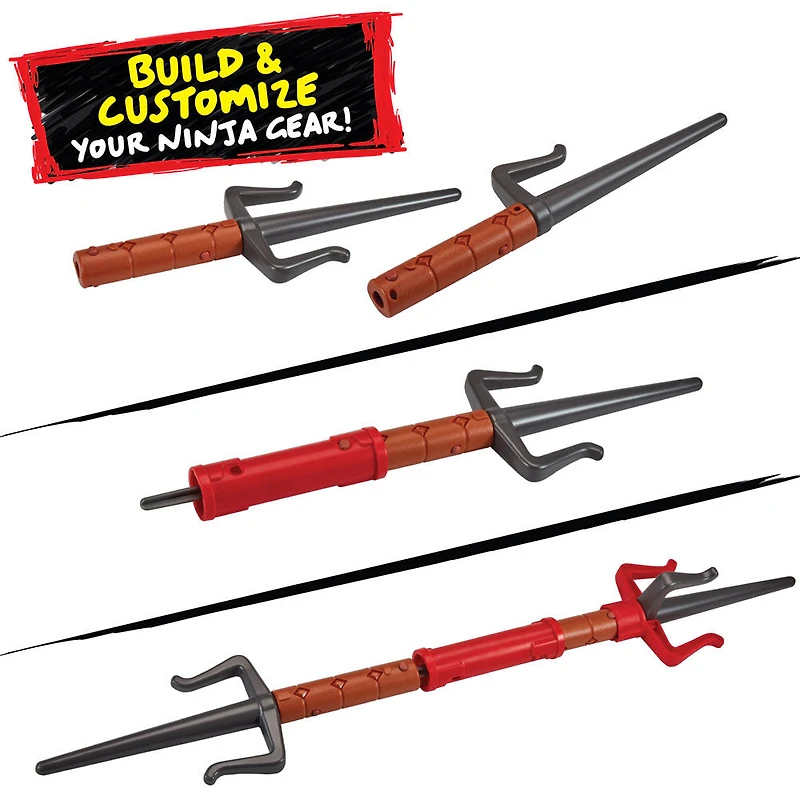 Tales of Teenage Mutant Ninja Turtles: Mutations Build N Battle Raphael Sai's Basic Role Play Set