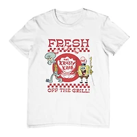 Spongebob  The Krusty Krab- White T-Shirt