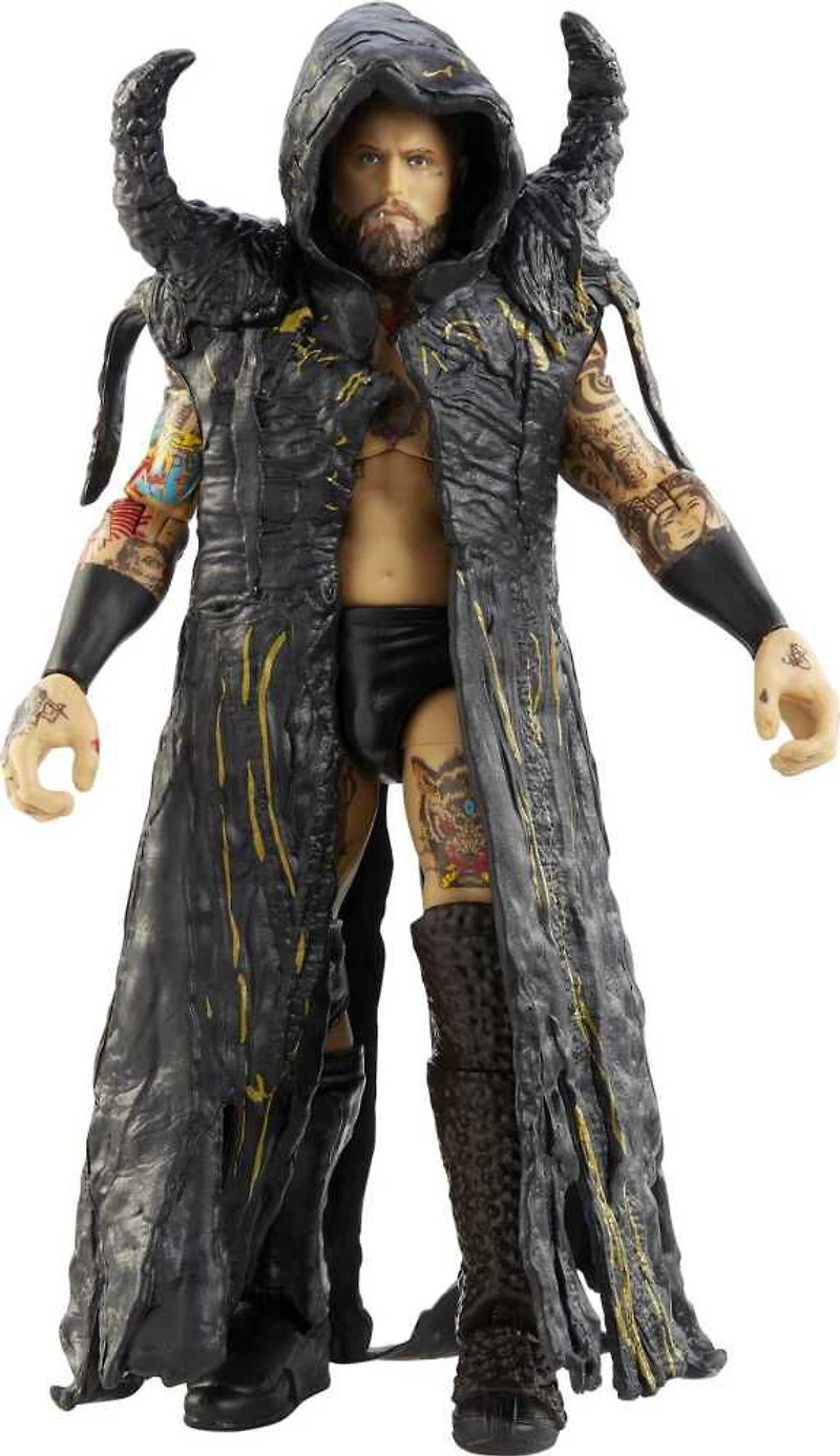 WWE - Figurine Élite 15 cm Aleister Black, articulée, à collectionner