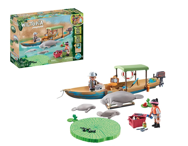 Playmobil - Pirogue et lamantins