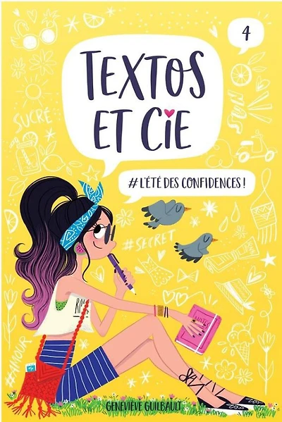 Textos Et Cie 04:  L'Ete Des Confidences - French Text